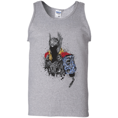 T-Shirts Sport Grey / S The Power of Thunder Men's Tank Top