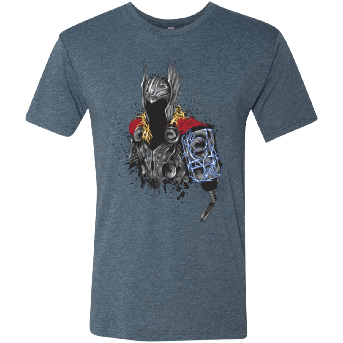 T-Shirts Indigo / S The Power of Thunder Men's Triblend T-Shirt