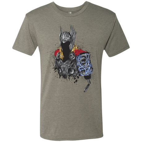 T-Shirts Venetian Grey / S The Power of Thunder Men's Triblend T-Shirt