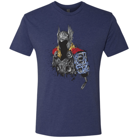 T-Shirts Vintage Navy / S The Power of Thunder Men's Triblend T-Shirt