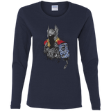 T-Shirts Navy / S The Power of Thunder Women's Long Sleeve T-Shirt