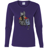 T-Shirts Purple / S The Power of Thunder Women's Long Sleeve T-Shirt