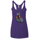 The Power of Thunder Women's Triblend Racerback Tank