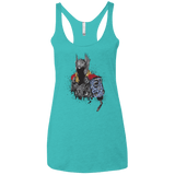 The Power of Thunder Women's Triblend Racerback Tank