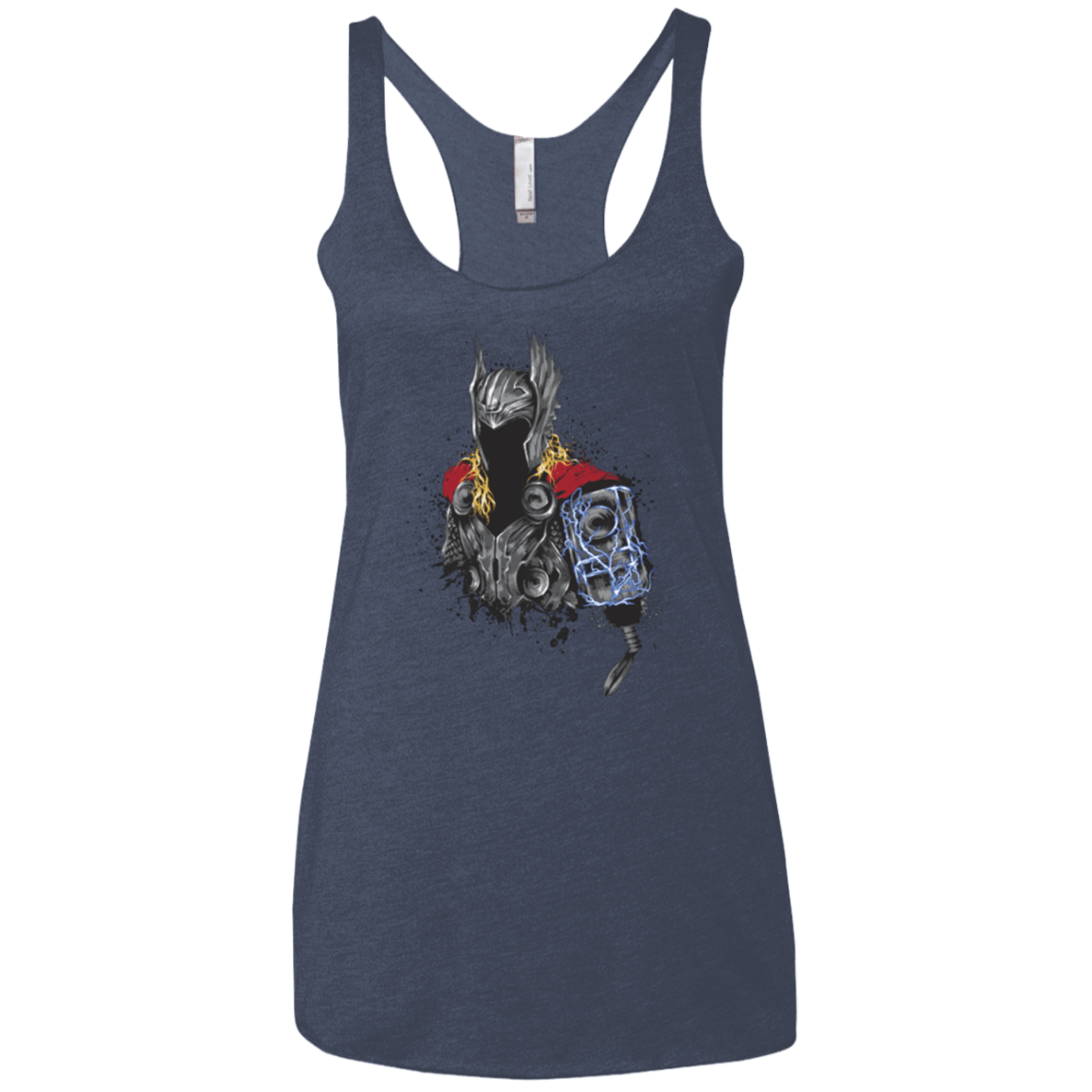 The Power of Thunder Women's Triblend Racerback Tank