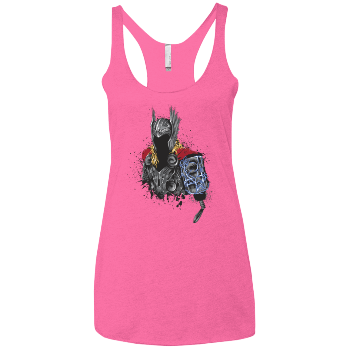 The Power of Thunder Women's Triblend Racerback Tank