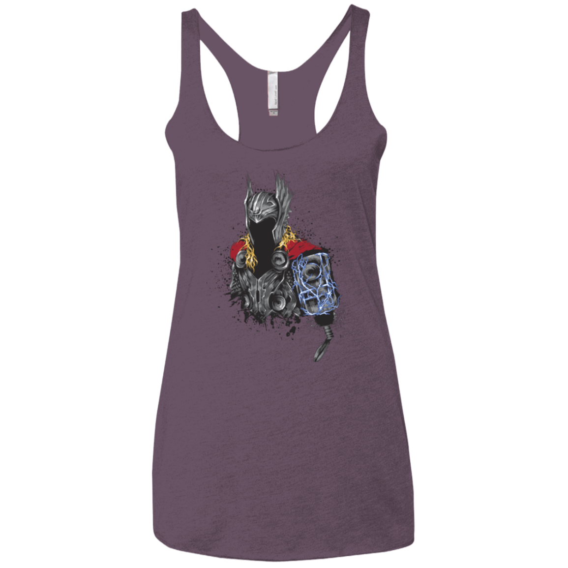 The Power of Thunder Women's Triblend Racerback Tank