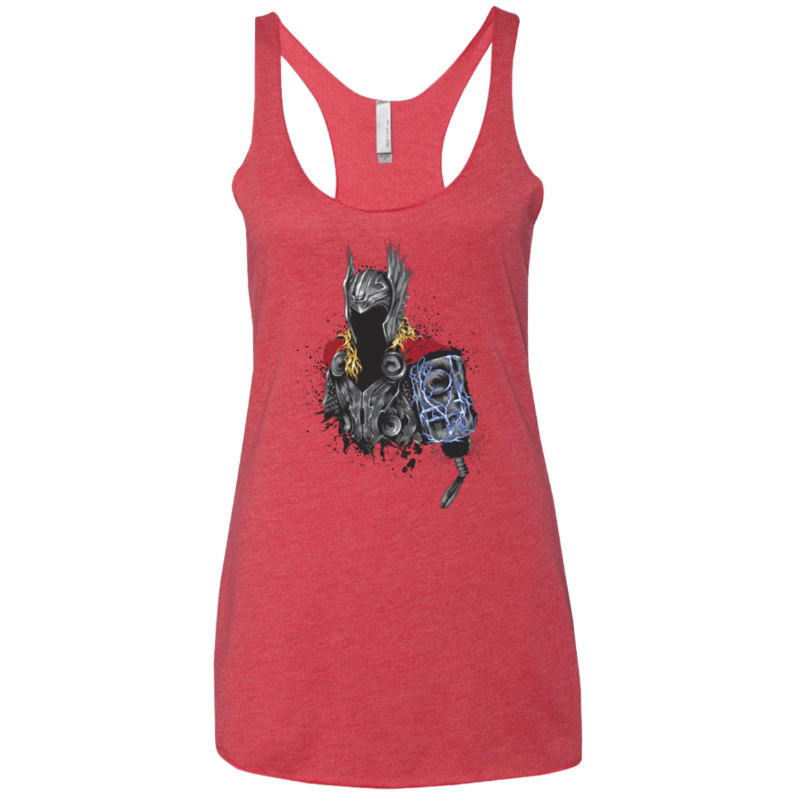 The Power of Thunder Women's Triblend Racerback Tank