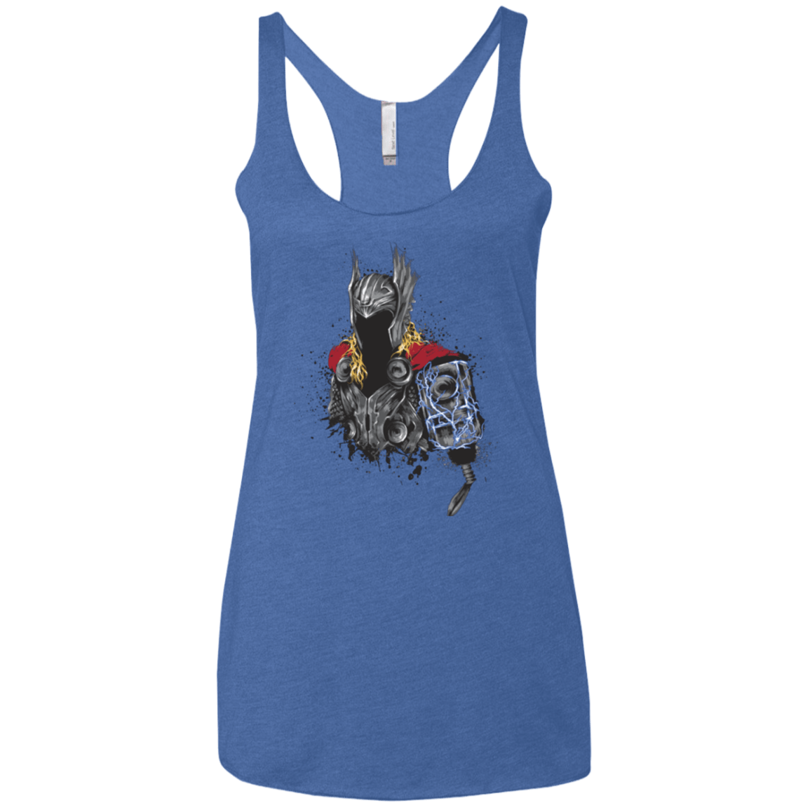 The Power of Thunder Women's Triblend Racerback Tank