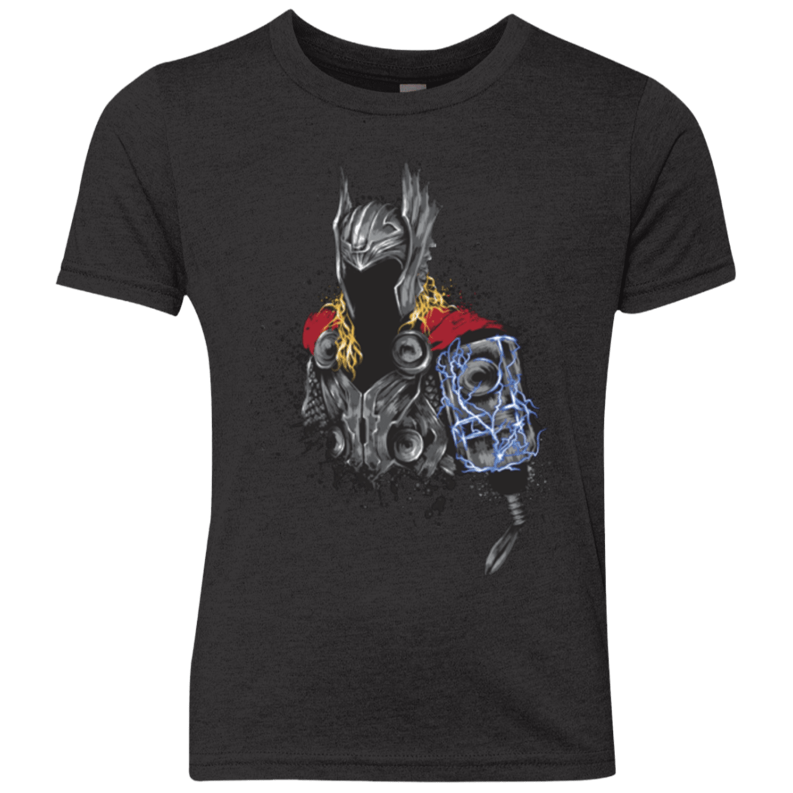 T-Shirts Vintage Black / YXS The Power of Thunder Youth Triblend T-Shirt