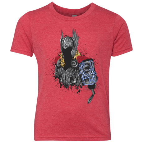T-Shirts Vintage Red / YXS The Power of Thunder Youth Triblend T-Shirt