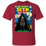 T-Shirts Cardinal / S The Powerful Sith Comic T-Shirt