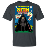 T-Shirts Dark Heather / S The Powerful Sith Comic T-Shirt