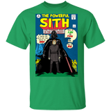 T-Shirts Irish Green / S The Powerful Sith Comic T-Shirt