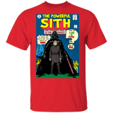 T-Shirts Red / S The Powerful Sith Comic T-Shirt