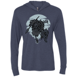 T-Shirts Vintage Navy / X-Small The Princess Triblend Long Sleeve Hoodie Tee