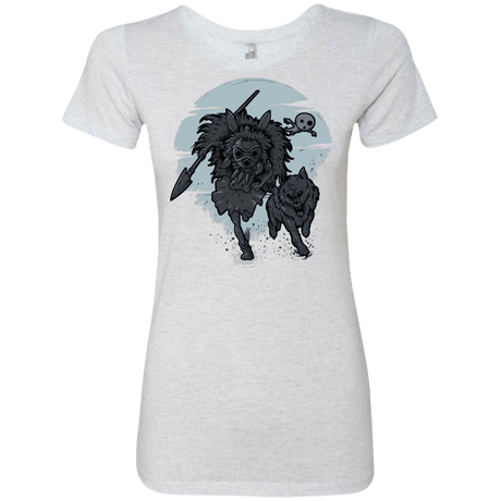 T-Shirts Heather White / Small The Princess Women's Triblend T-Shirt