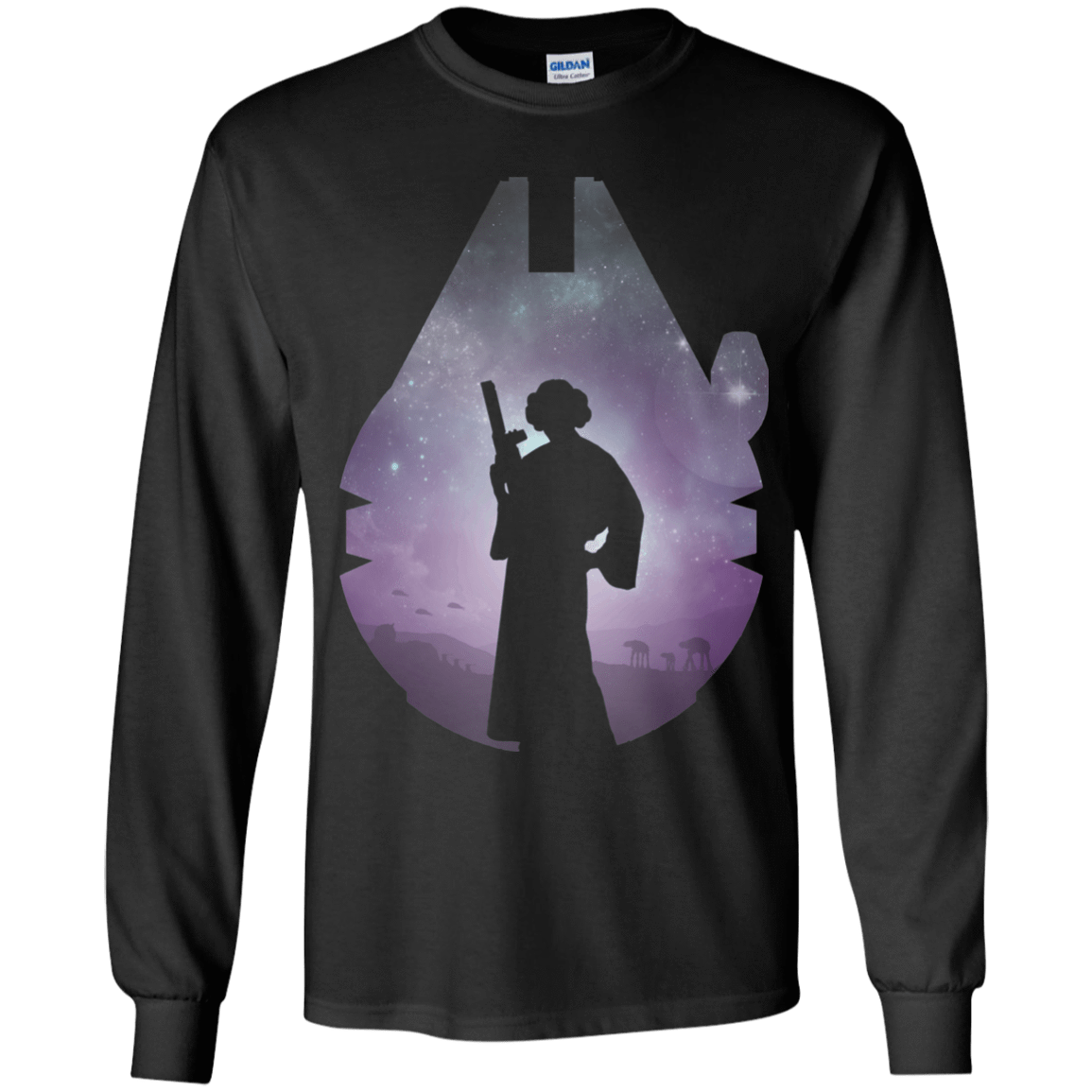 T-Shirts Black / YS The Princess Youth Long Sleeve T-Shirt