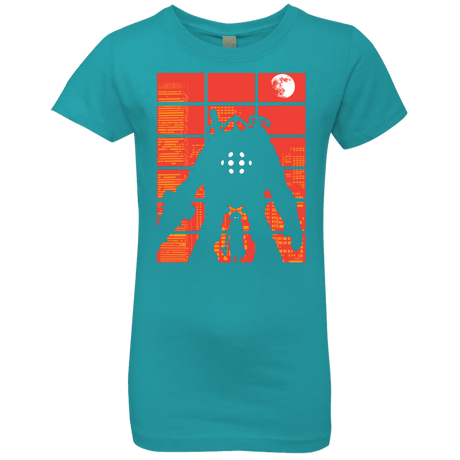 T-Shirts Tahiti Blue / YXS The Protector Girls Premium T-Shirt