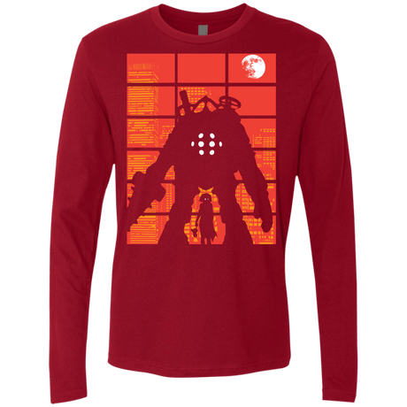 T-Shirts Cardinal / S The Protector Men's Premium Long Sleeve