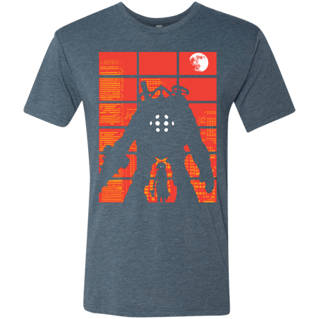 T-Shirts Indigo / S The Protector Men's Triblend T-Shirt