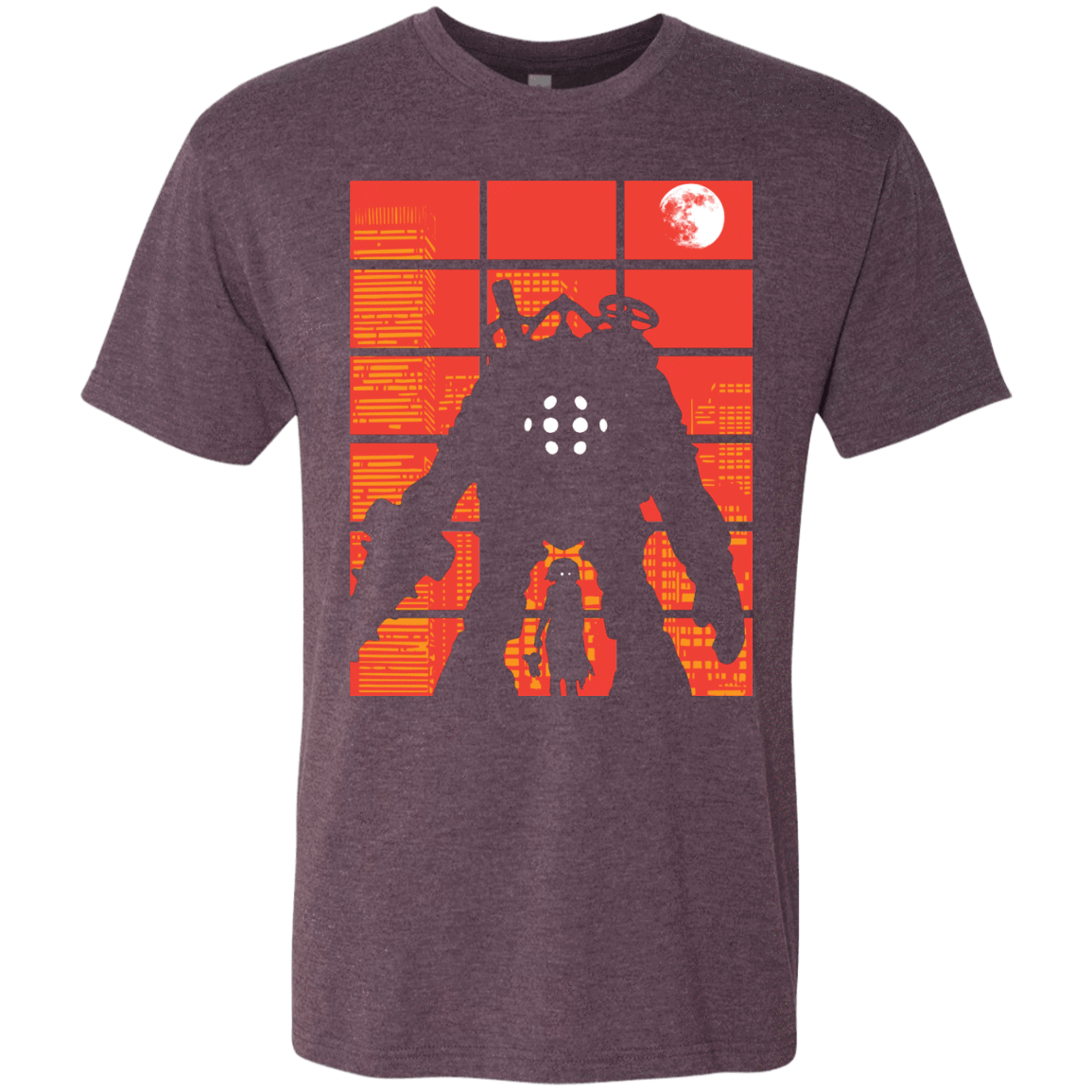 T-Shirts Vintage Purple / S The Protector Men's Triblend T-Shirt