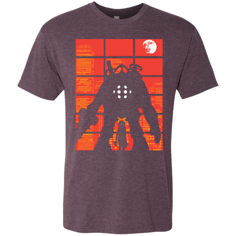 T-Shirts Vintage Purple / S The Protector Men's Triblend T-Shirt