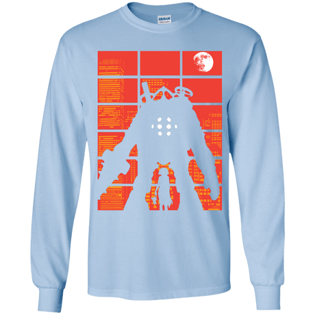 T-Shirts Light Blue / YS The Protector Youth Long Sleeve T-Shirt