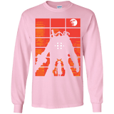 T-Shirts Light Pink / YS The Protector Youth Long Sleeve T-Shirt