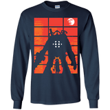 T-Shirts Navy / YS The Protector Youth Long Sleeve T-Shirt