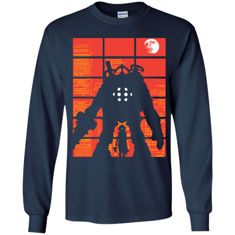 T-Shirts Navy / YS The Protector Youth Long Sleeve T-Shirt