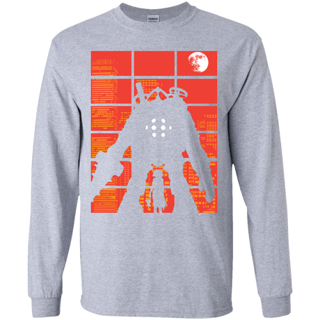 T-Shirts Sport Grey / YS The Protector Youth Long Sleeve T-Shirt