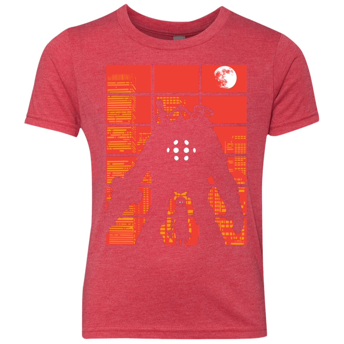 T-Shirts Vintage Red / YXS The Protector Youth Triblend T-Shirt