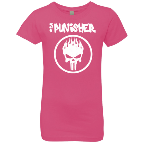 T-Shirts Hot Pink / YXS The Punisher Girls Premium T-Shirt