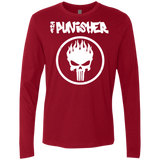 T-Shirts Cardinal / Small The Punisher Men's Premium Long Sleeve