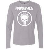 T-Shirts Heather Grey / Small The Punisher Men's Premium Long Sleeve