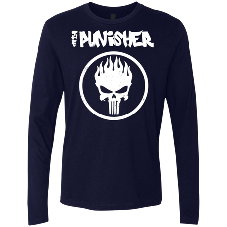 T-Shirts Midnight Navy / Small The Punisher Men's Premium Long Sleeve