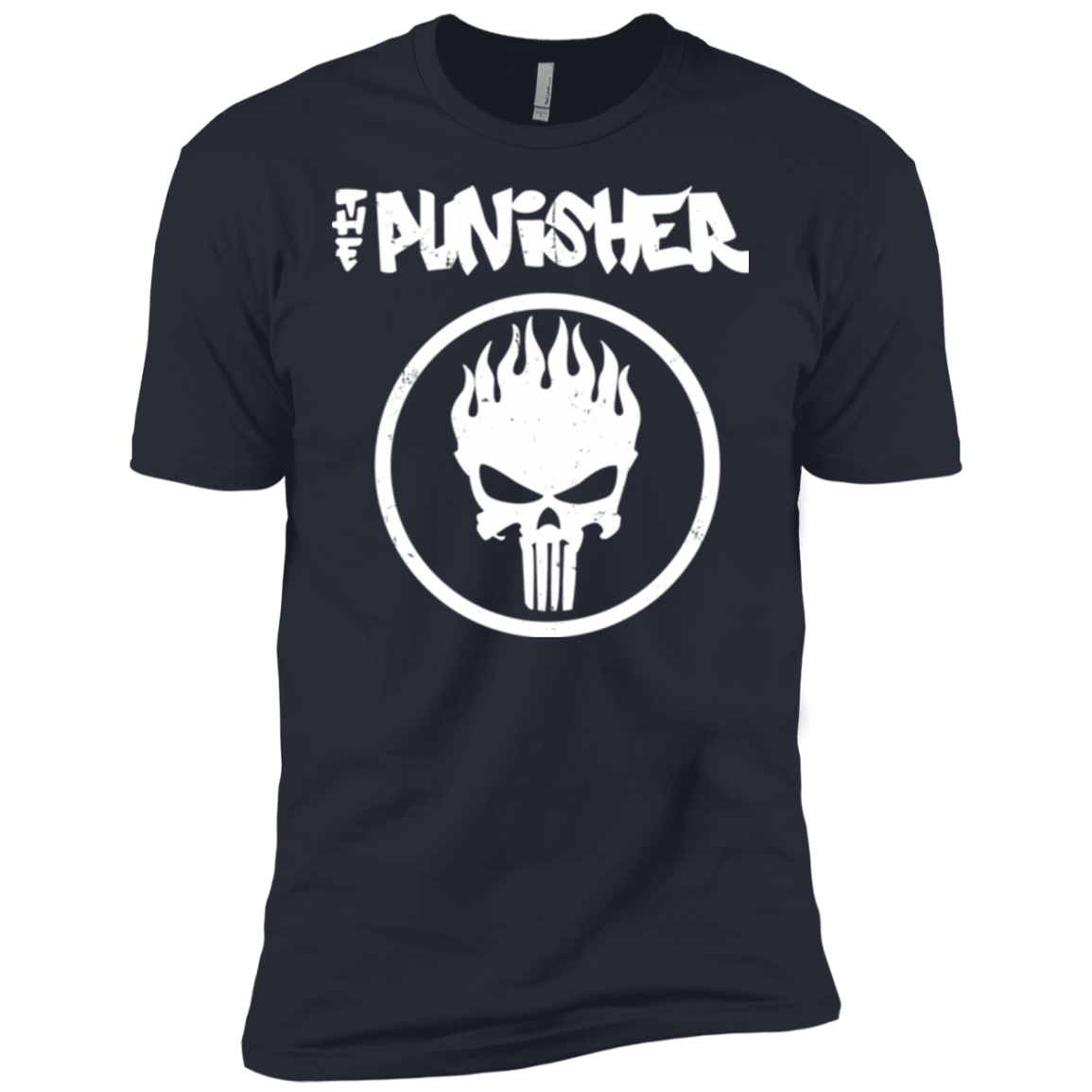 T-Shirts Indigo / X-Small The Punisher Men's Premium T-Shirt