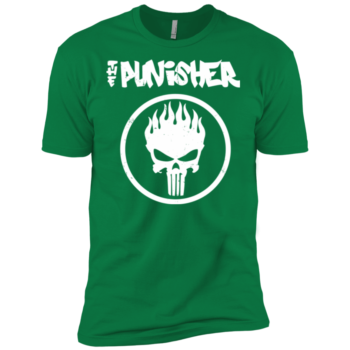 T-Shirts Kelly Green / X-Small The Punisher Men's Premium T-Shirt