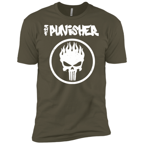 T-Shirts Military Green / X-Small The Punisher Men's Premium T-Shirt