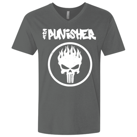 T-Shirts Heavy Metal / X-Small The Punisher Men's Premium V-Neck