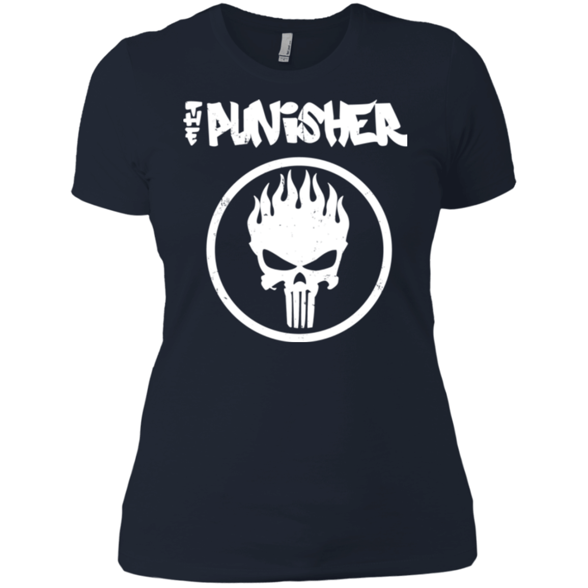 T-Shirts Midnight Navy / X-Small The Punisher Women's Premium T-Shirt