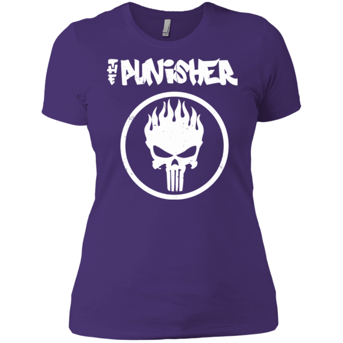 T-Shirts Purple / X-Small The Punisher Women's Premium T-Shirt