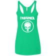 T-Shirts Envy / X-Small The Punisher Women's Triblend Racerback Tank