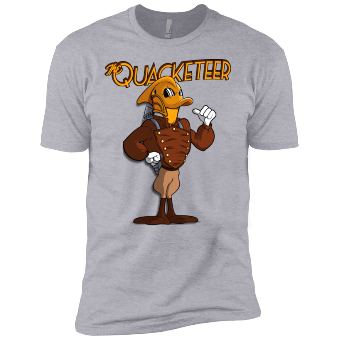 T-Shirts Heather Grey / YXS The Quacketeer Boys Premium T-Shirt