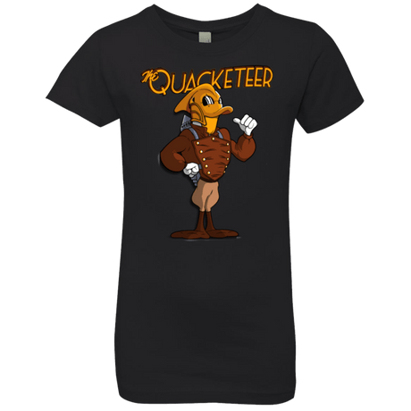 T-Shirts Black / YXS The Quacketeer Girls Premium T-Shirt