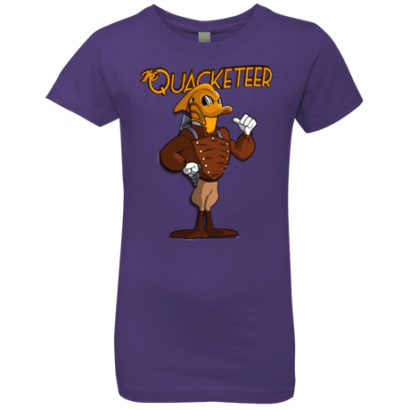 T-Shirts Purple Rush / YXS The Quacketeer Girls Premium T-Shirt