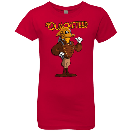 T-Shirts Red / YXS The Quacketeer Girls Premium T-Shirt