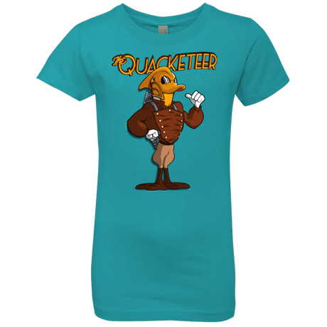 T-Shirts Tahiti Blue / YXS The Quacketeer Girls Premium T-Shirt