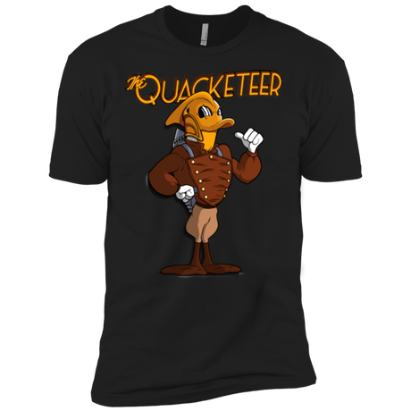 T-Shirts Black / X-Small The Quacketeer Men's Premium T-Shirt